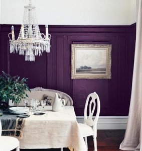 Purple Interior Paint Colour