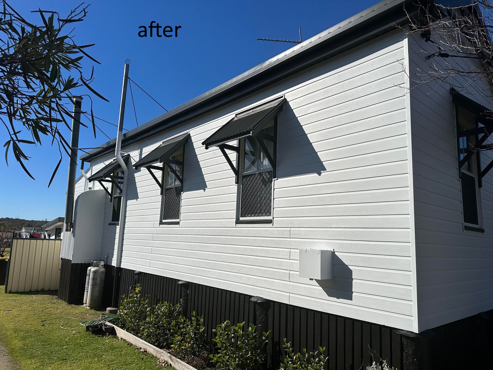 exterior after - Stanthorpe painting